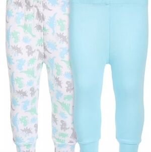 UNISEX Newborn Baby 2-Pc. Cotton Jogger Pants Set